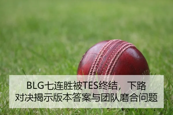 BLG七连胜被TES终结，下路对决揭示版本答案与团队磨合问题